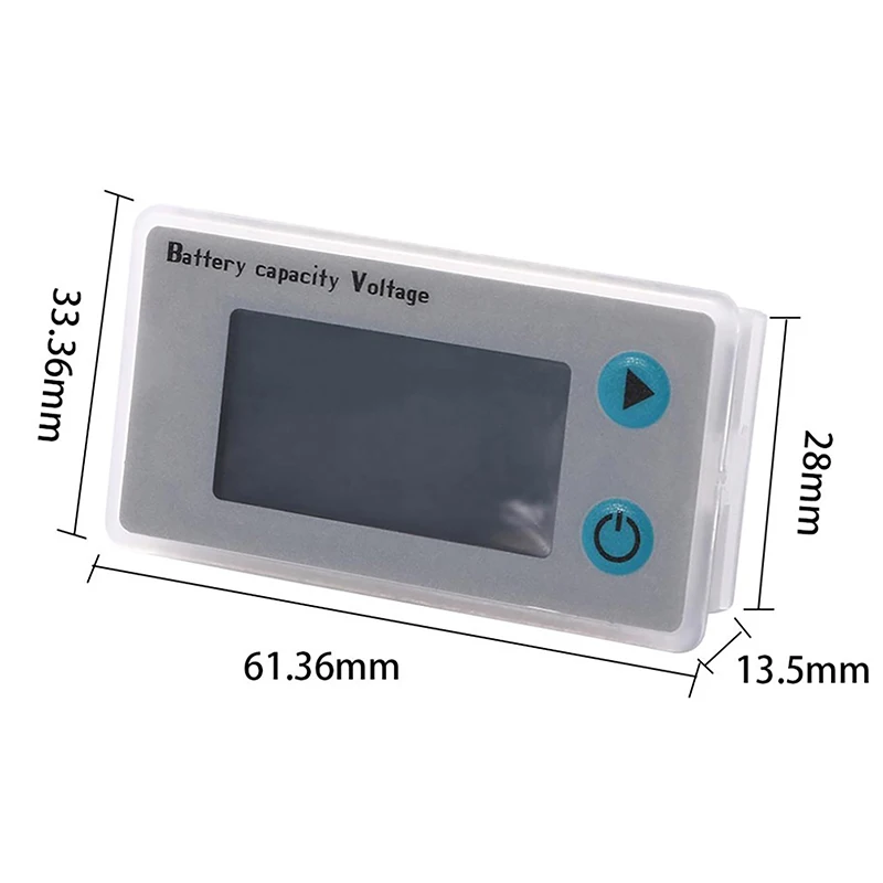 JS-C33 universel 10-100V voltmètre numérique testeur de tension moniteur LCD voiture acide plomb batterie au lithium indicateur de capacité