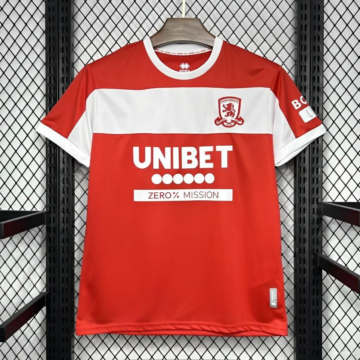 

2024/25 Middlesbrough Home Красные быстросохнущие рубашки для тренировок