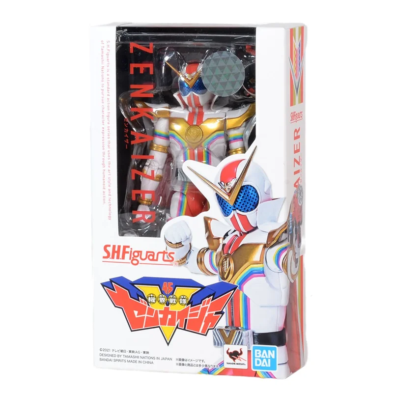 Original Genuine S.H.Figuarts SHF KIKAI SENTAI ZENKAIGER ZENKAIZER  Bandai Anime Model Toys Action Figure Gifts Collectible