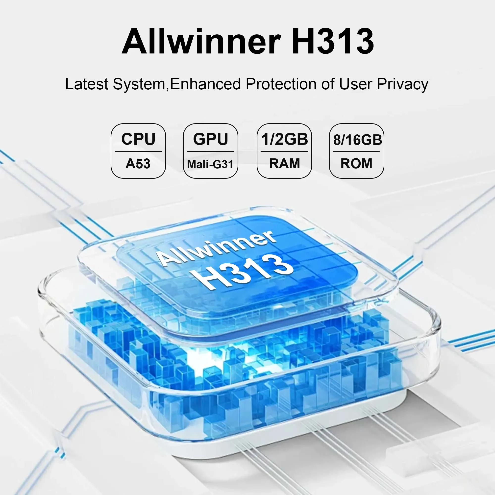 جهاز استقبال تانيكس TX1 Allwinner H313 رباعي النواة يعمل بنظام أندرويد 10 يدعم IR Romate وTiktok وYoutube وWIFI 2.4G و4K ومتعدد اللغات يعمل بنظام أندرويد