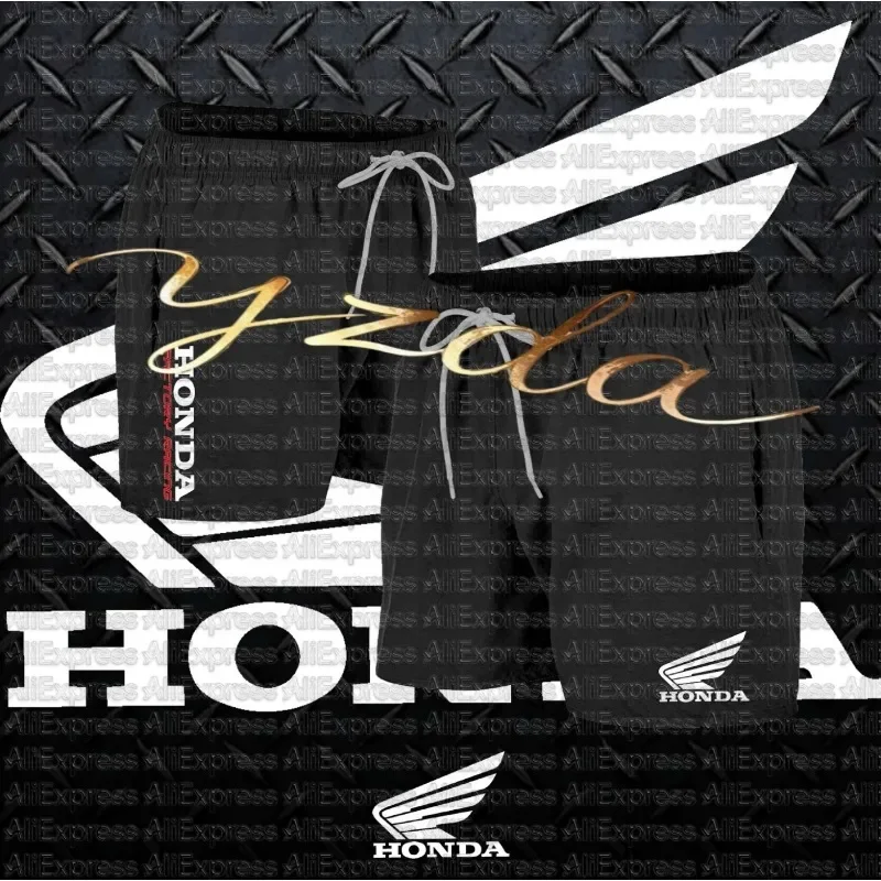 شورت هوندا للدراجات النارية على الطرق الوعرة لركوب الدراجات للرجال والنساء للرياضات الخارجية والترفيه وسرعة تجفيف مريحة