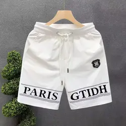 Summer Casual Shorts Men's Quick Drying Pocket Beach Pants Wear Resistant and Breathable Fashionable Sporty Men's Clothing 2024