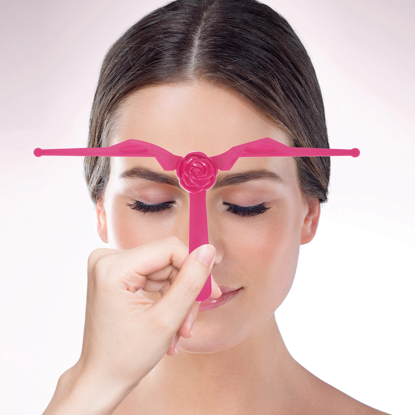 1pc Wiederverwendbare Augenbraue Schablonen Einstellbare Handheld Design Einfache Präzise Tracing Natürliche Brauen Schönheit Make-Up-Tools Für Diy