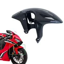 For HONDA CBR1000RR CBR 1000RR 2017 2018 2019 2020 3K Carbon Fiber Motorcycle Modified Accessories Front Fender Splash Mudguard