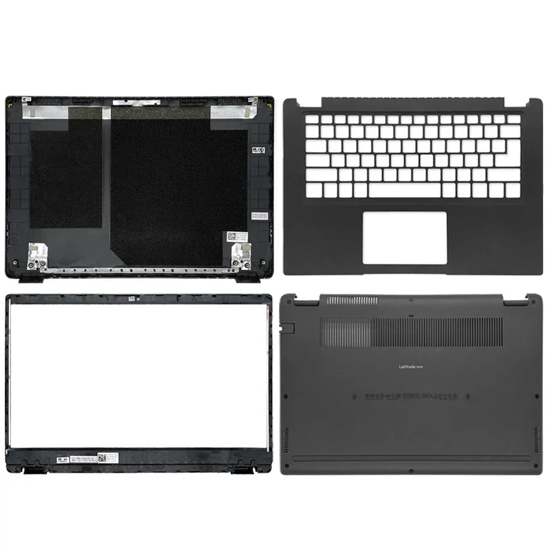 

Replacement for Dell Latitude 3410 E3410 Rear Lid TOP case laptop LCD Back Cover LCD Bezel Cover Palmrest Bottom case keyboard