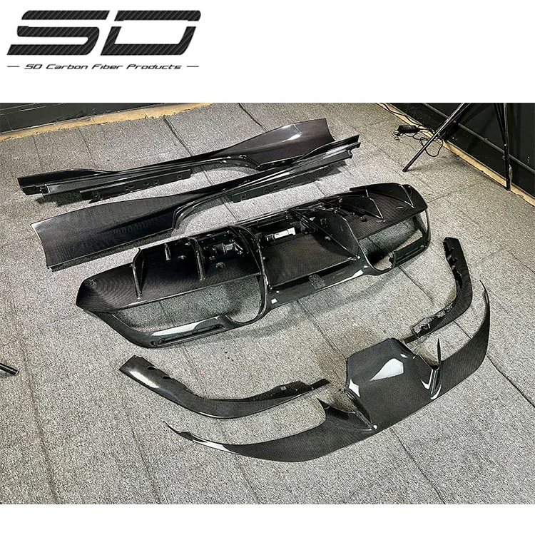 Hochwertiger Kohlefaser-Diffusor für Ferrari F8 Body Kit OEM