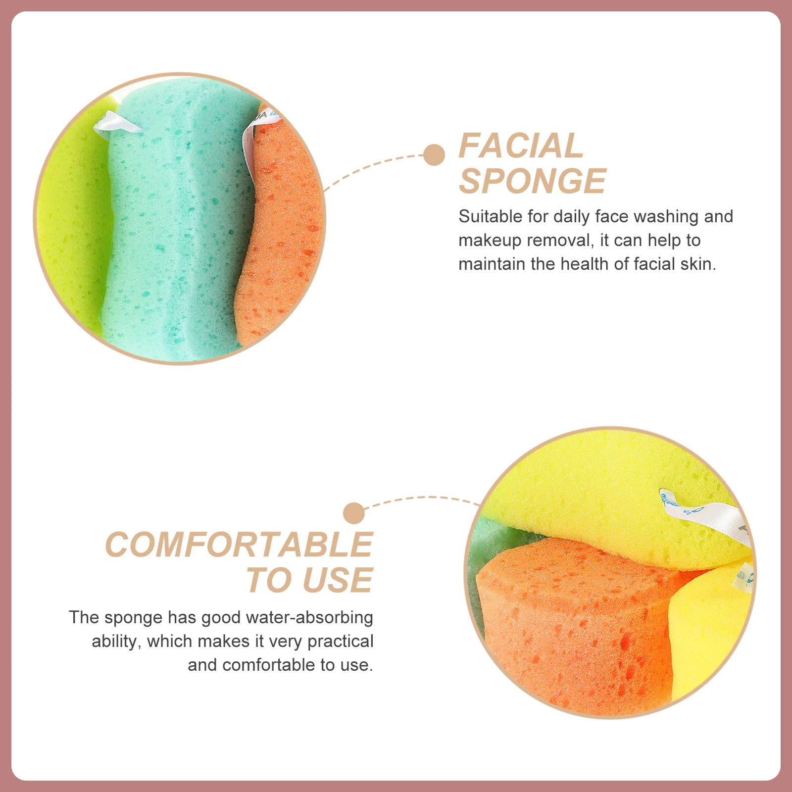 

4Pcs Exfoliating Pad Natural Loofah Sponge Gloves Deep Cleanse Remove Horniness Restore Smooth Skin for All Over Body