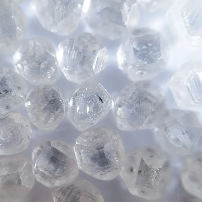 HPHT CVD Lab الخام الاصطناعية الأبيض نمت الماس فضفاض DEF VVS-SI الأحجار الكريمة سوبر الأبيض لمجوهرات الزفاف الجميلة #5