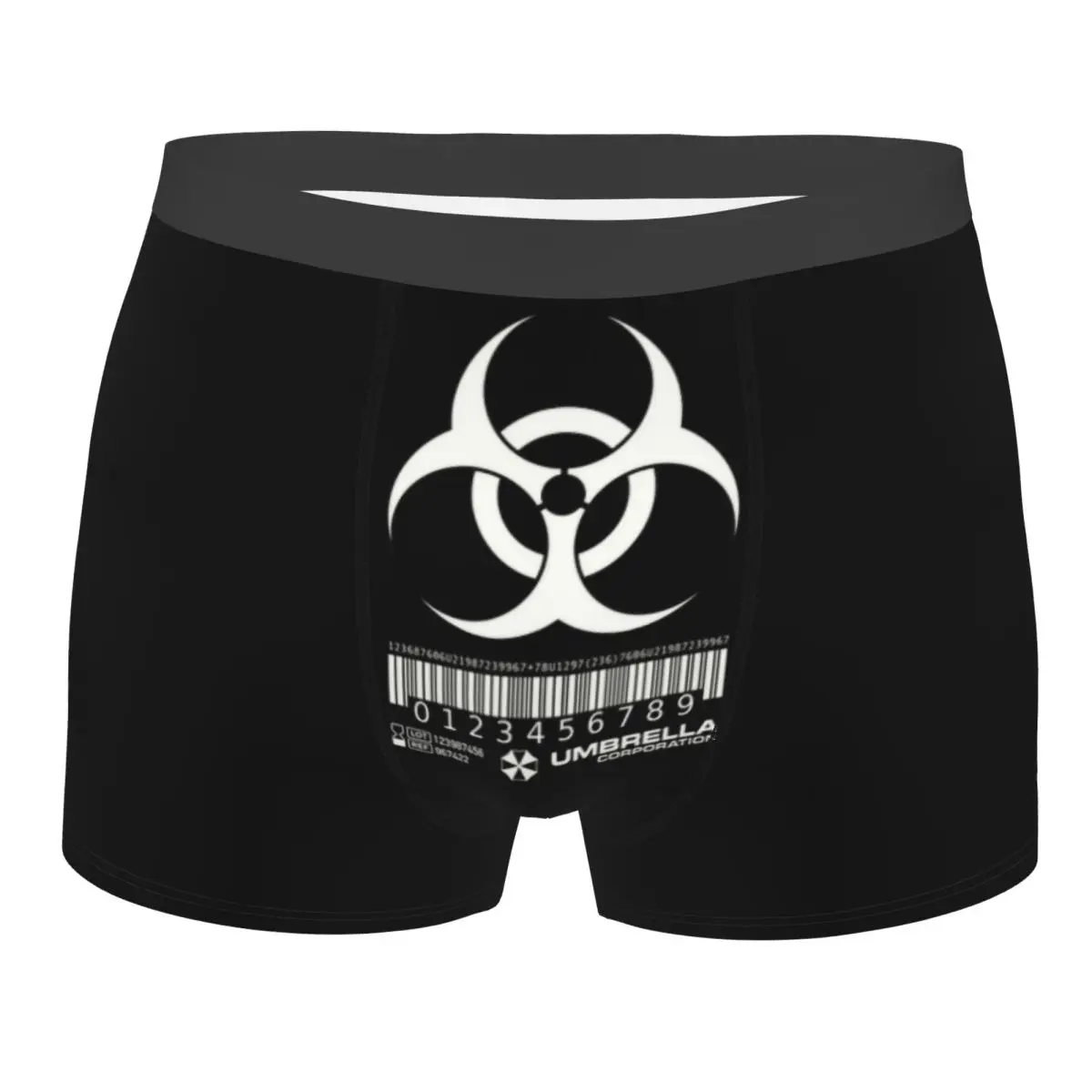 

Custom Novelty Umbrella Corporation Video Game Cosplay Boxers Shorts Panties Men's Underpants Stretch Briefs Underwear