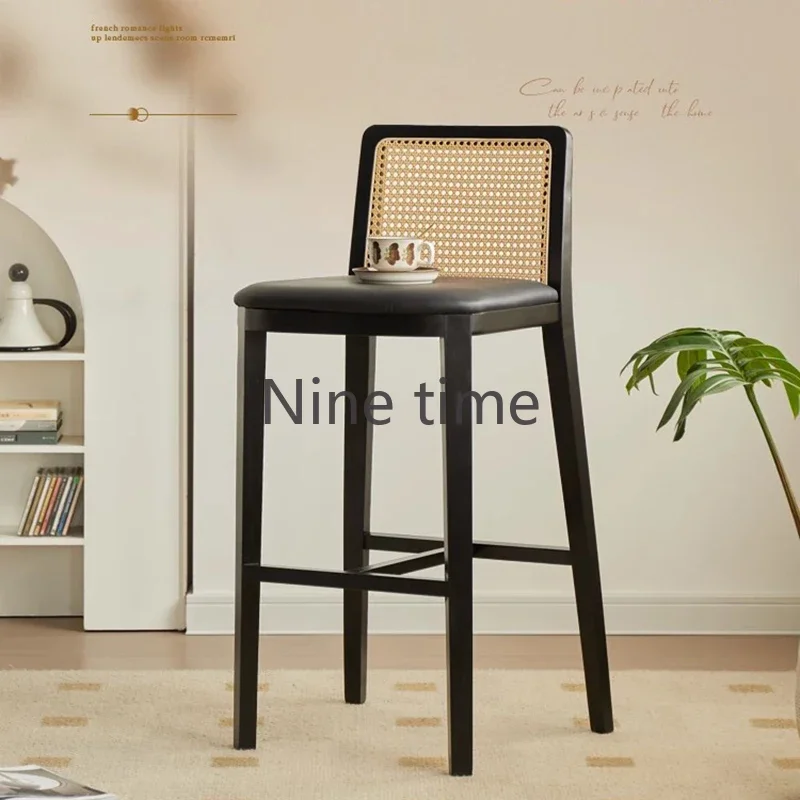 

Vanity Chair Stackable Stool Tabourets De Bar Cuisine Kitchen High Gray Mini Home Wooden Chairs Shop Leather Luxury Furniture