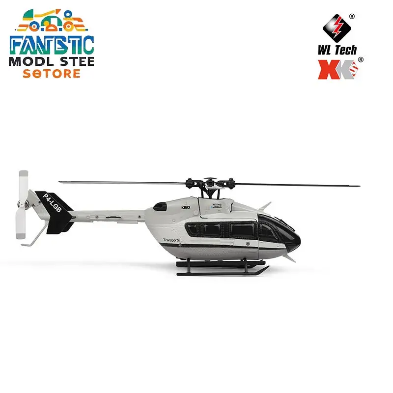 

Weili K160 Remote Control Helicopter Four Channel Four Propeller Brushless Electric Glider Toy Aircraft Model Without Flaps