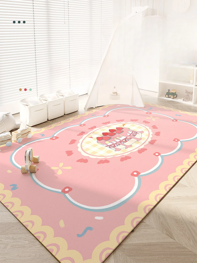 

Children's Carpet Bedroom Room Lovely Baby Climbing Mat Home Living Room Bedside Exquisite Carpet