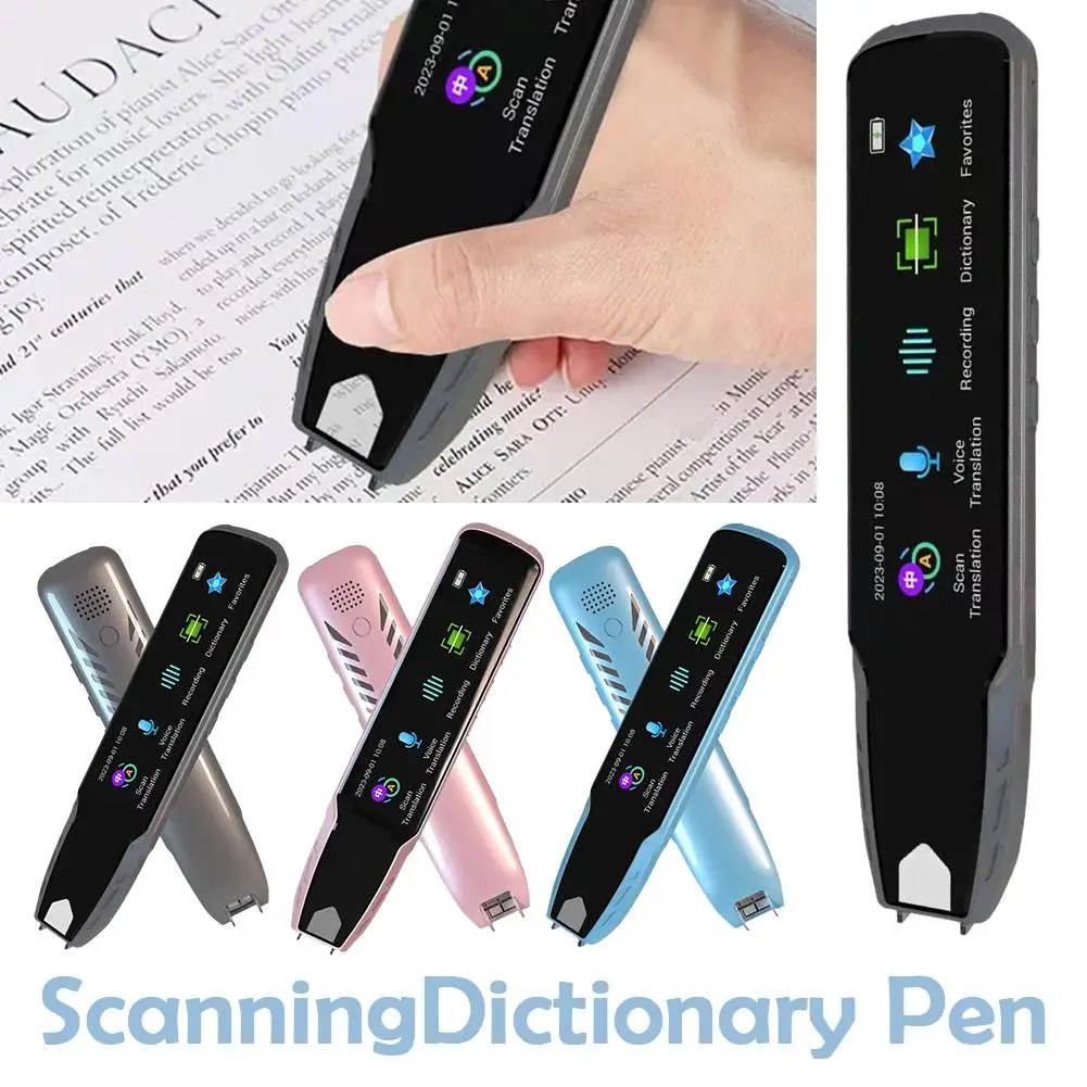 International Version Scanning Translation Pen 14 Languages ​​offline Translation 3.69in Display For Study Or Traveling Abr U9Q3