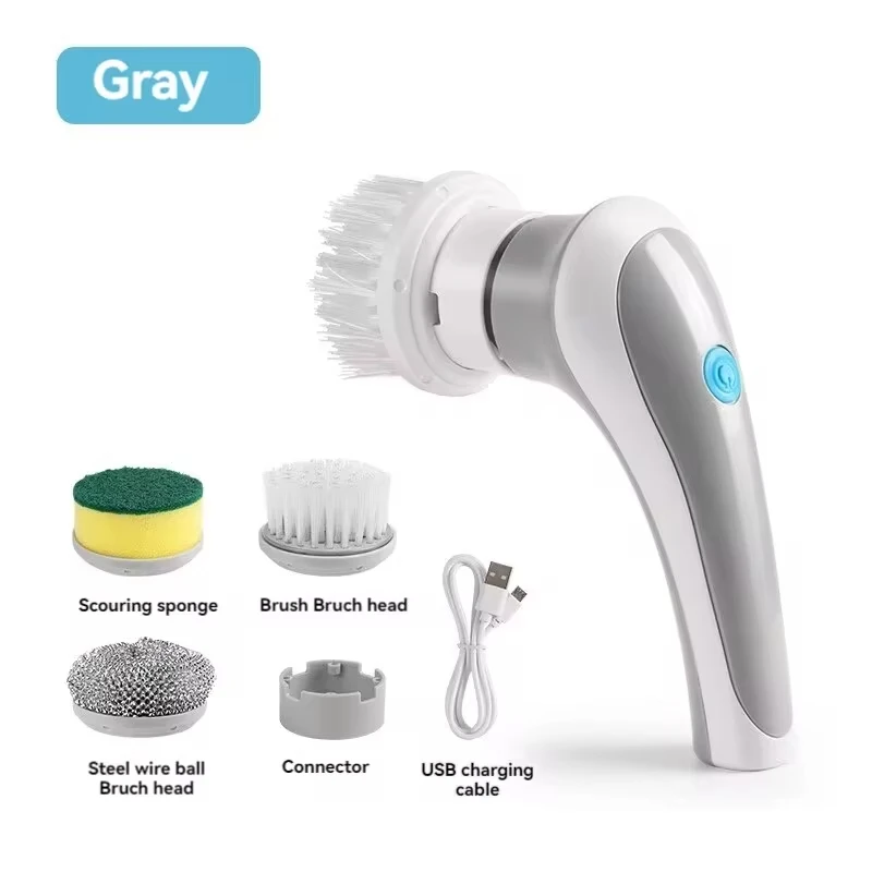 Xiaomi Wireless 3-in-1 Electric Cleaning Brush Housework Kitchen Dishwashing Brush Bathtub Tile Professional Cleaning Brush