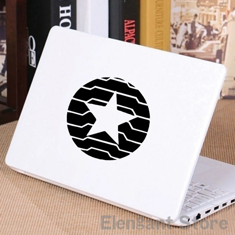 Bucky Barnes Vinyl Sticker Avengers Superhero Winter Soldier Decals For Apple Phone Macbook Pro / Air Car Laptop Cup Cool Decor