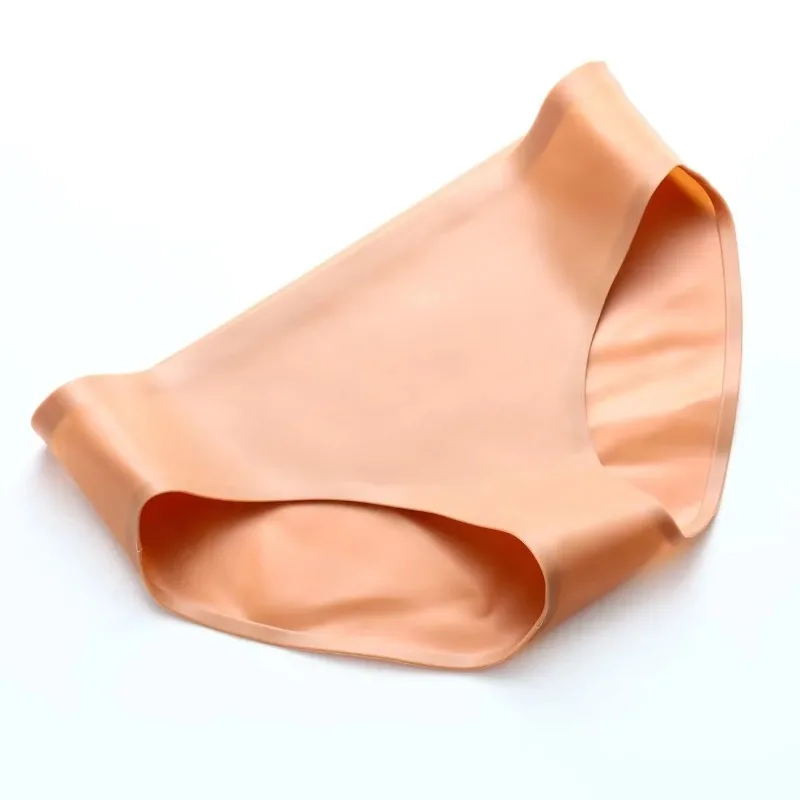 ملابس داخلية للسباحة من السيليكون ملابس داخلية ضيقة ومرنة وناعمة وخصر منخفض مقاومة للماء ومضادة للتسرب ملابس داخلية للرقص