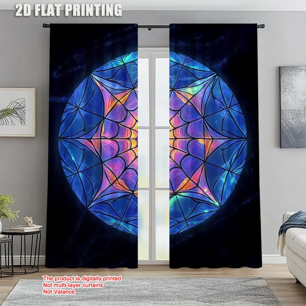 

2pc, Curtains Web Protecting Privacy Family Party Perfect for All Occasions decorate