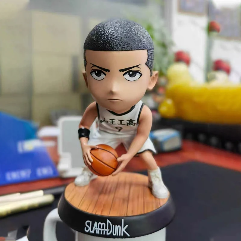 Slam Dunk Figures Sawakita Eiji Figurine Q Version Anime Figure Pvc Statue Model Dolls Collection Desk Ornament Toy Holiday Gift