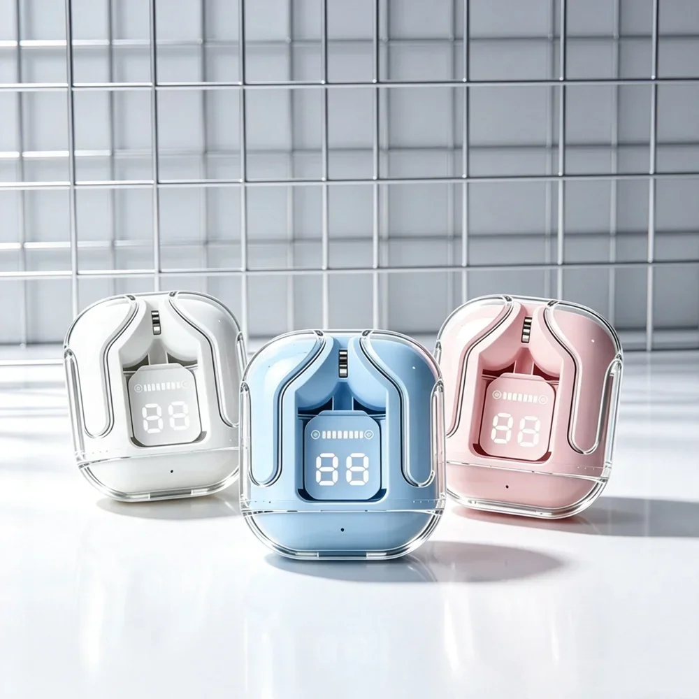 TWS Fone Bluetooth Earbuds Wireless Headset Support Clear Call Capture Full Range Sound, Comfortable Wearing for Long Time Media