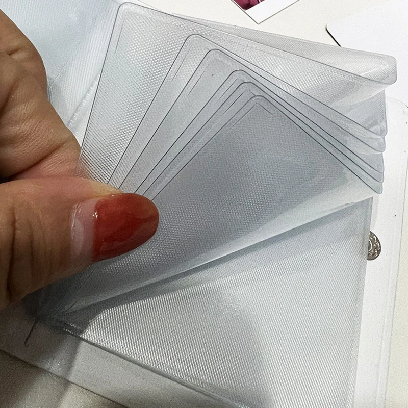 3 Inch Puppy Dog Printing Photo Album 28 Grids Cartoon Square Hollow With Buckle Storage Album INS Photocard Holder