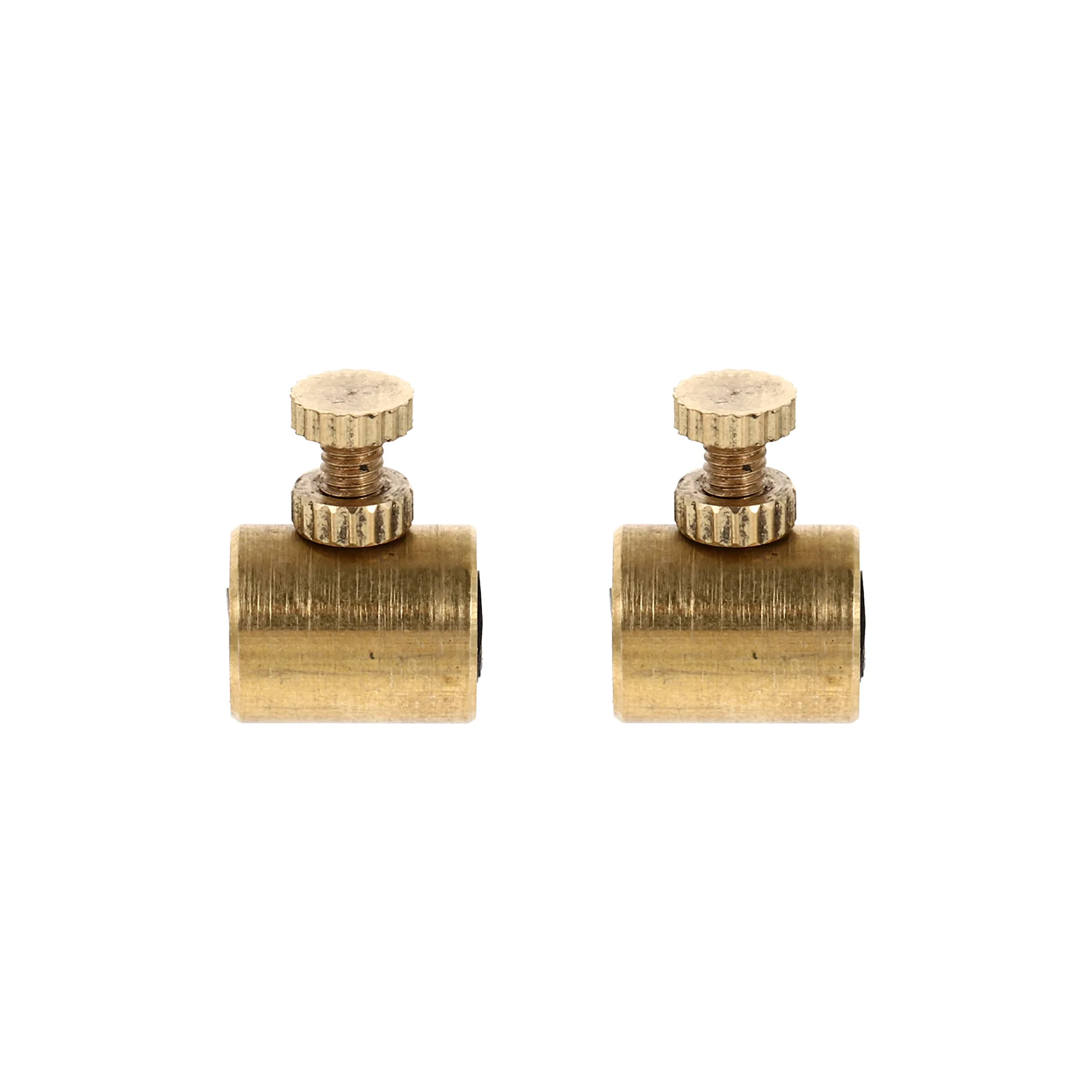 2 Pcs Violin Wolf Sounder Instrument Part Metal Tone Eliminator Parts Accessory Copper Mute