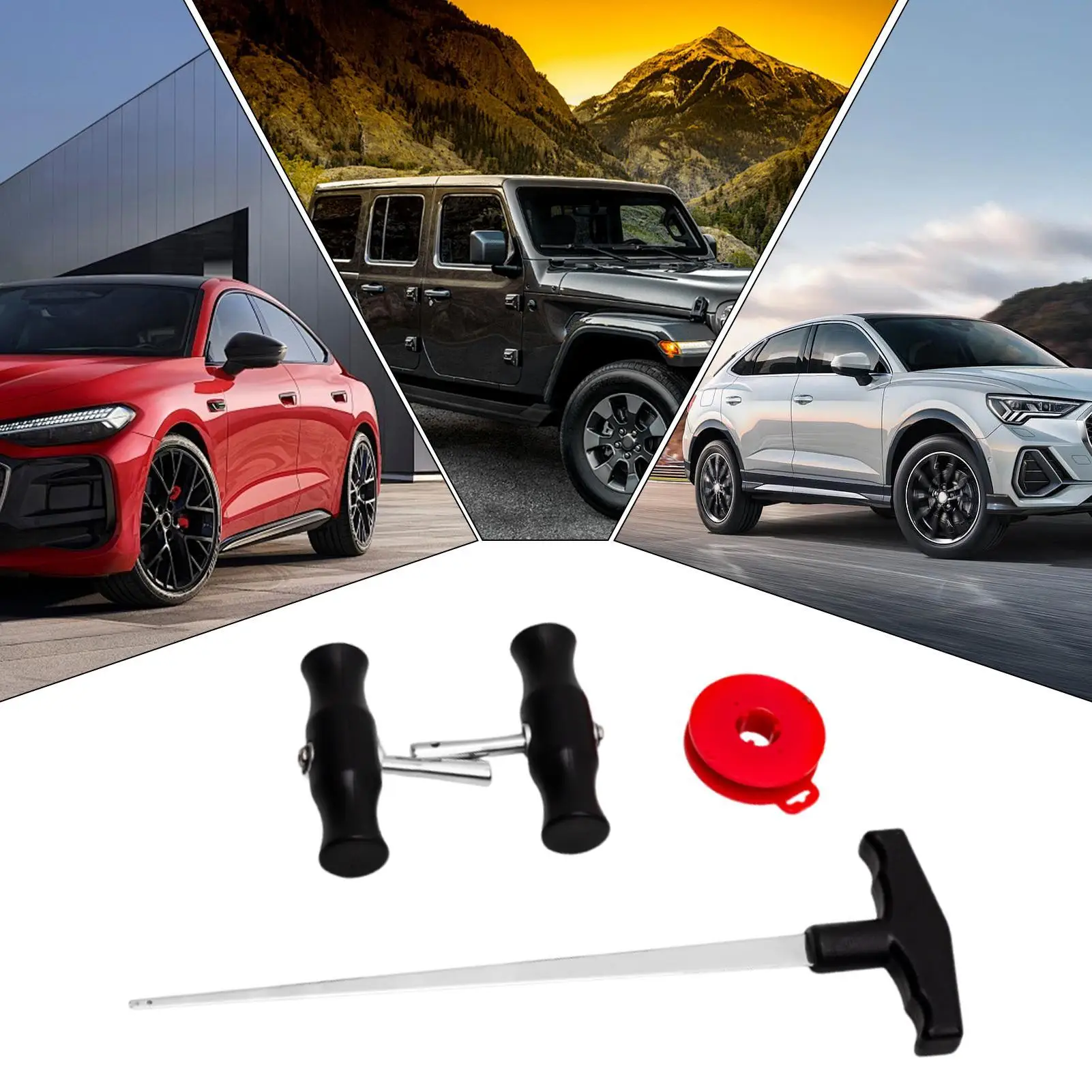 

Windshield Removal Kit T-shaped Classic Vintage Auto Accessories Glass Removal Tool For Cutting Fixing Glazing De-icing Window