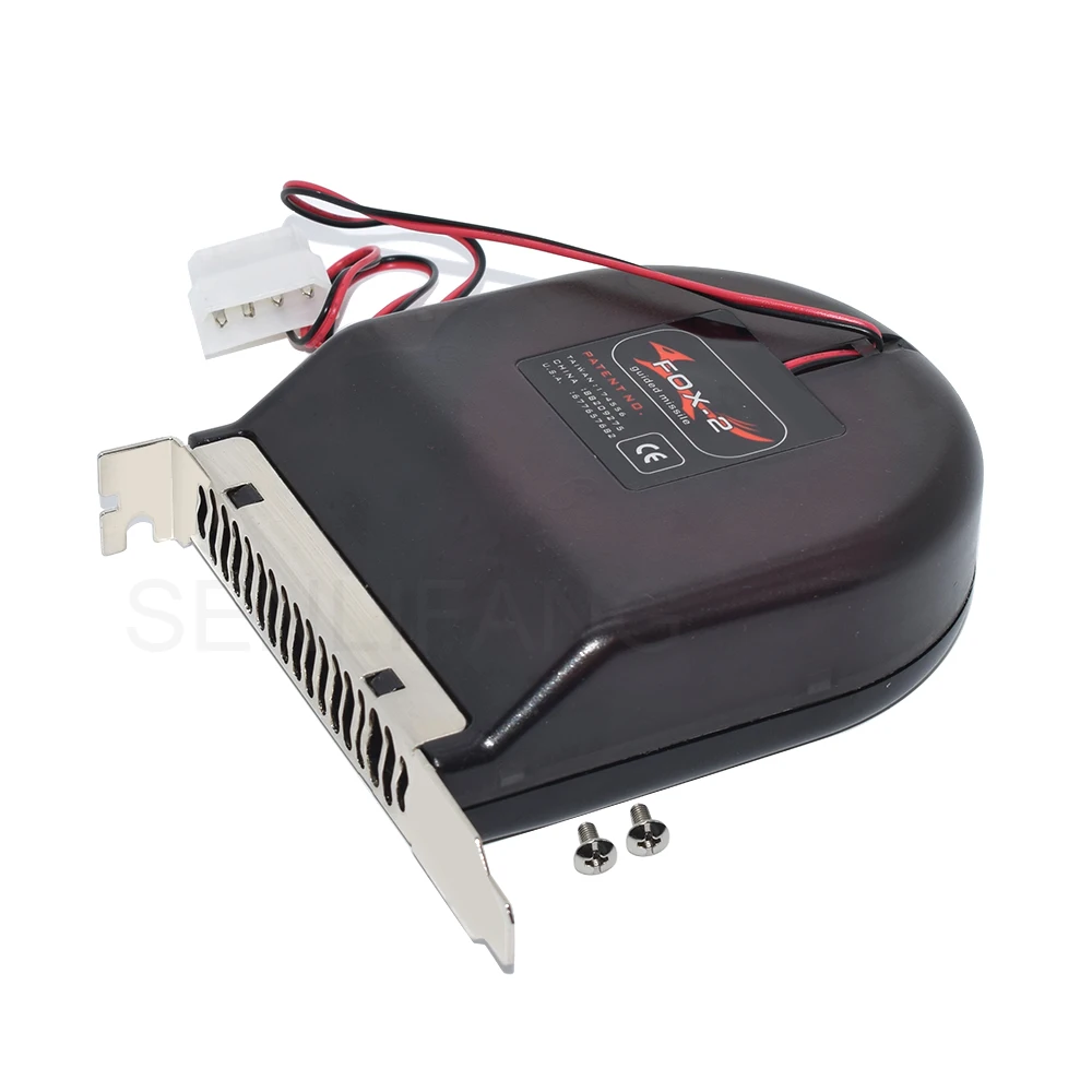 Computer Chassis Cooling Fan For FOX-2 System Blower DC12V PCI Slot Bit Long Life Bearing Design High Air Flow Well Tested view 2