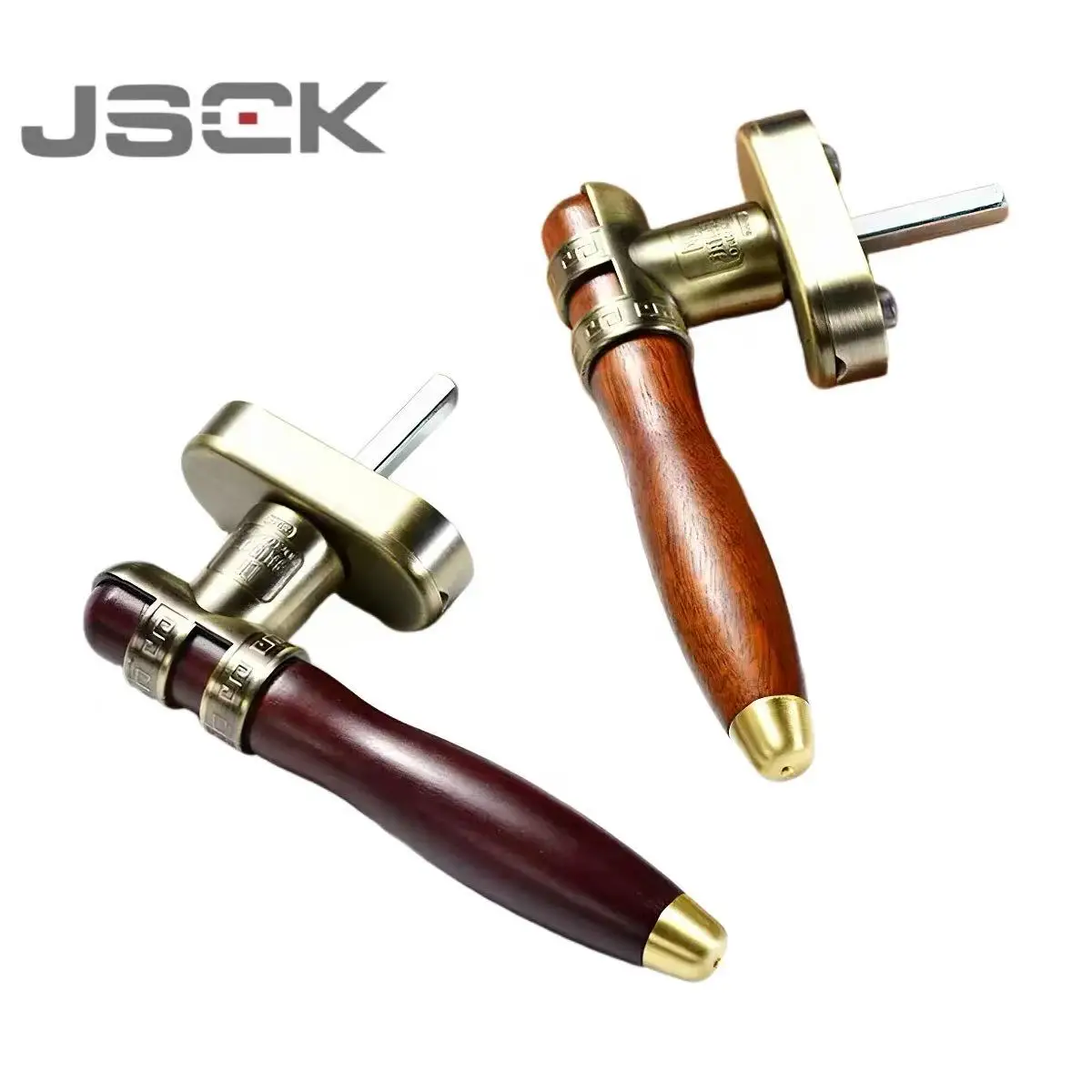 Modern Chinese Style Solid Wood Handle, Elegant Rosewood & Wooden Hardware Pull, Furniture Handle for Door Cabinet Drawer