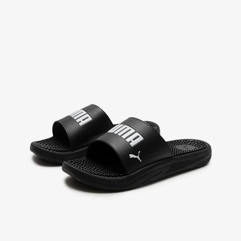 Puma Men Slide Sandals 383062-01 IMEVA Midsole Raised Particles Non Slip Summer Casual Slippers