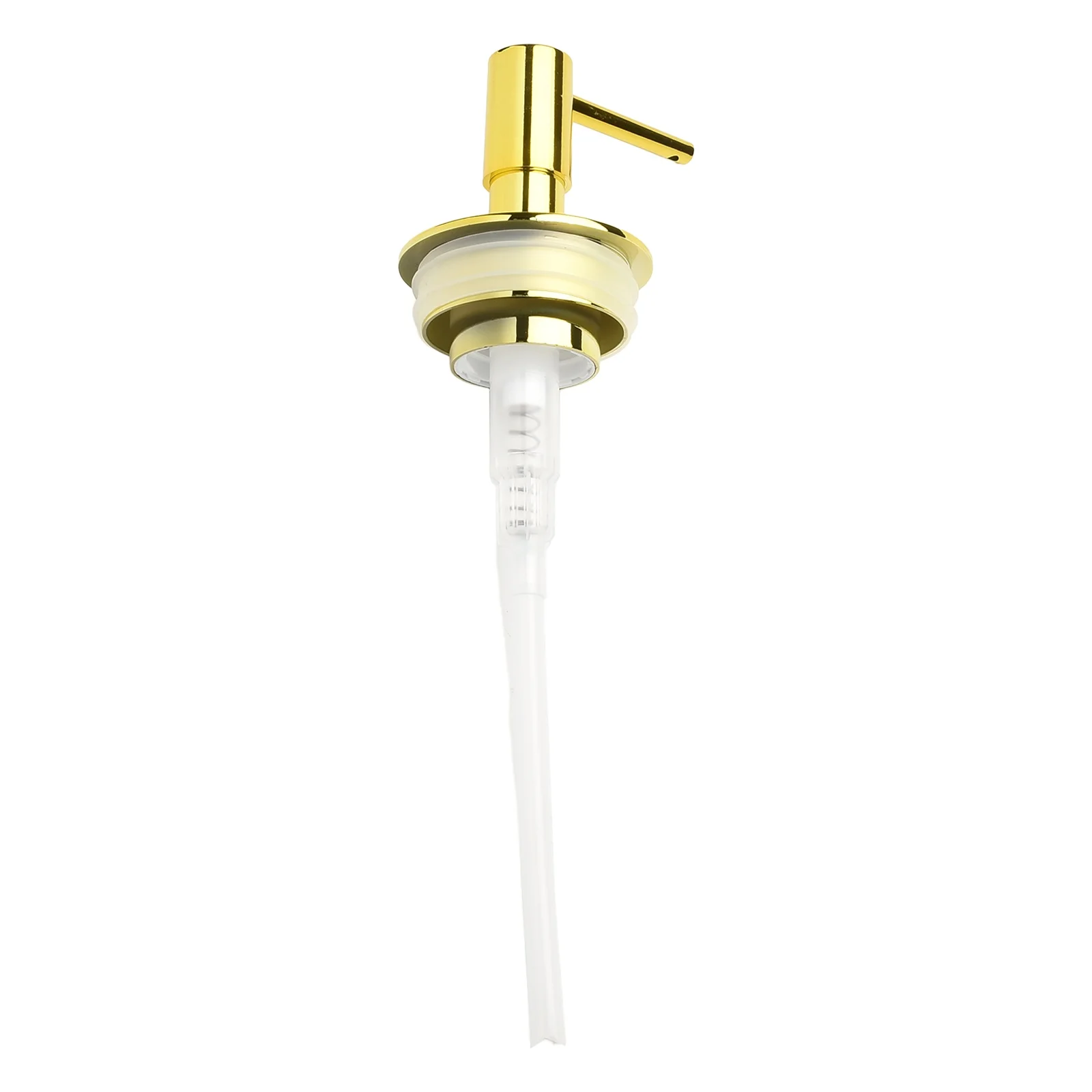 

ABS Pump Head Manual Press Pump Head Salon Use Long-lasting Durability Soft Sealing Gasket Sturdy Spring Design