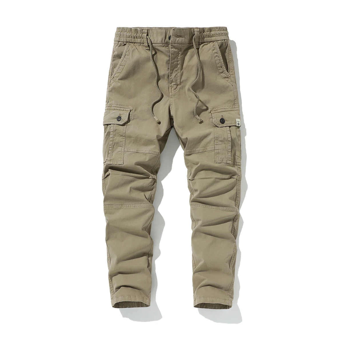 Drop shipping New Arivals Multi-Pockets Solid Mens Cargo Pants Military Loose Long Trousers 29-40 JPCK11