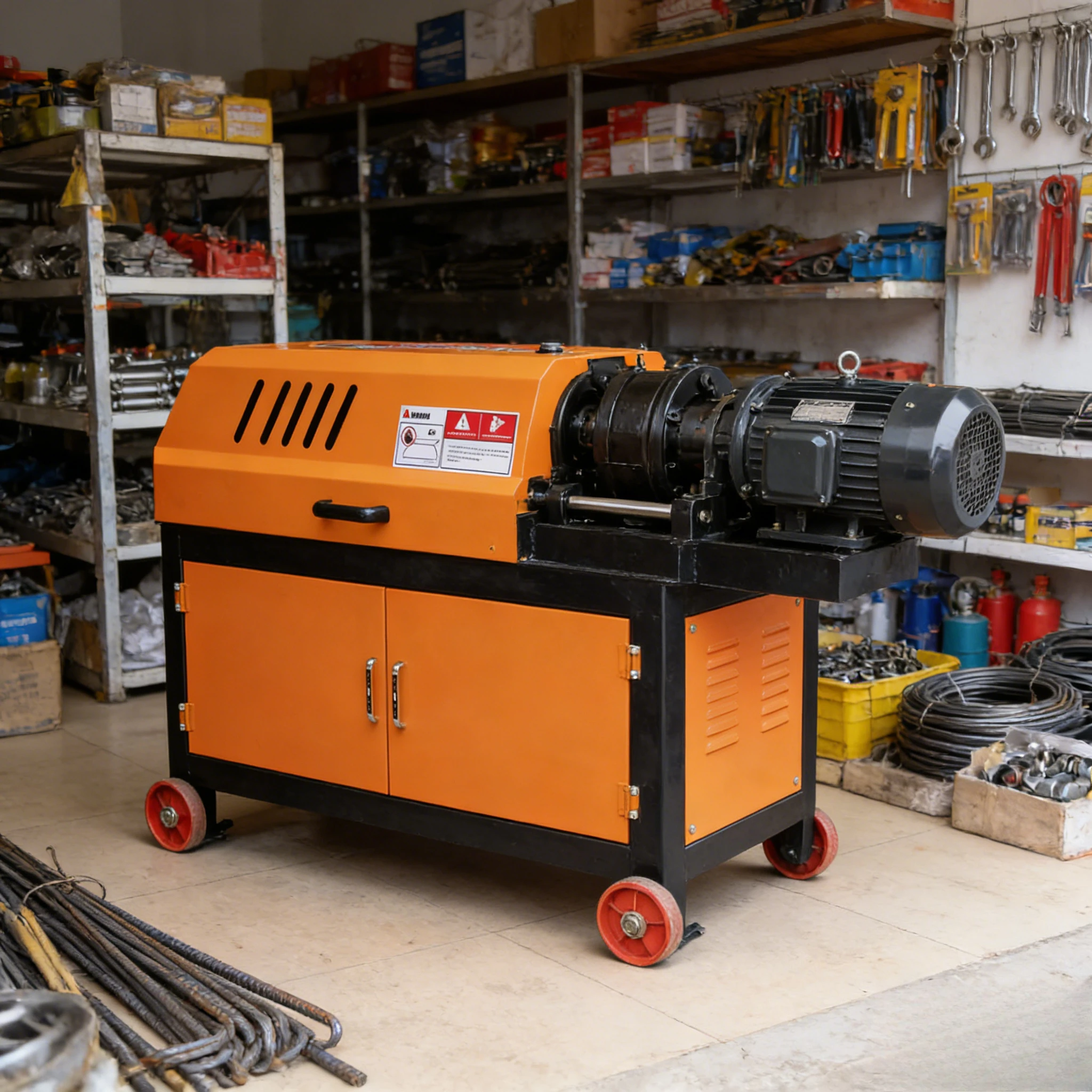 

Hydraulic Steel bar Straight Cnc Automatic Steel bar Straightening and Cutting Machine Rebar Straightening Machine customized