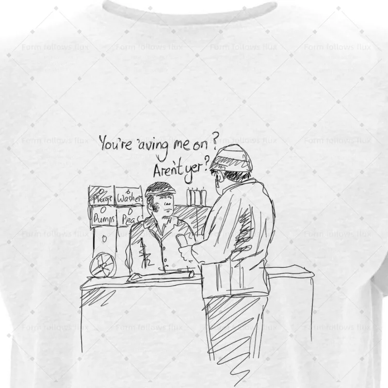 

2026 men T-Shirt Hoodie Hand Drawn Comic style Four Candles – The Two Ronnies Back in the day British Comedy Dads Motivation Uni