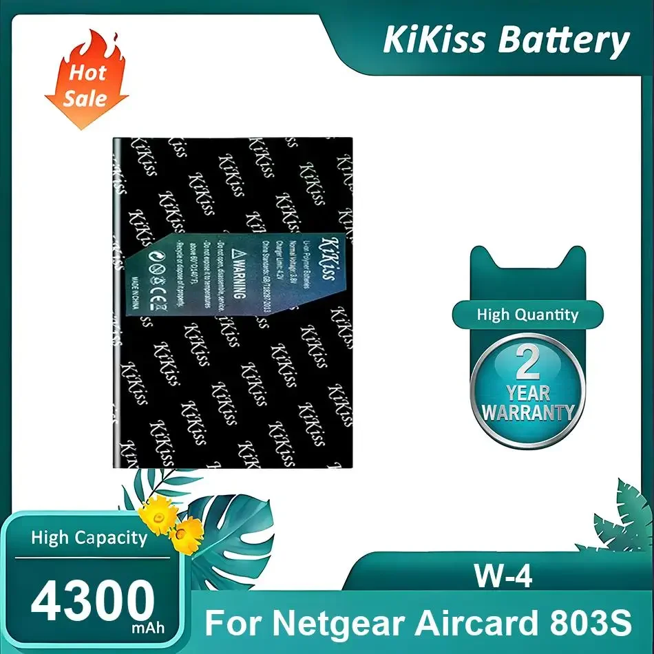 Li-ion Polymer Router Battery For Netgear Sierra Aircard 803S,W-4,4300mAh