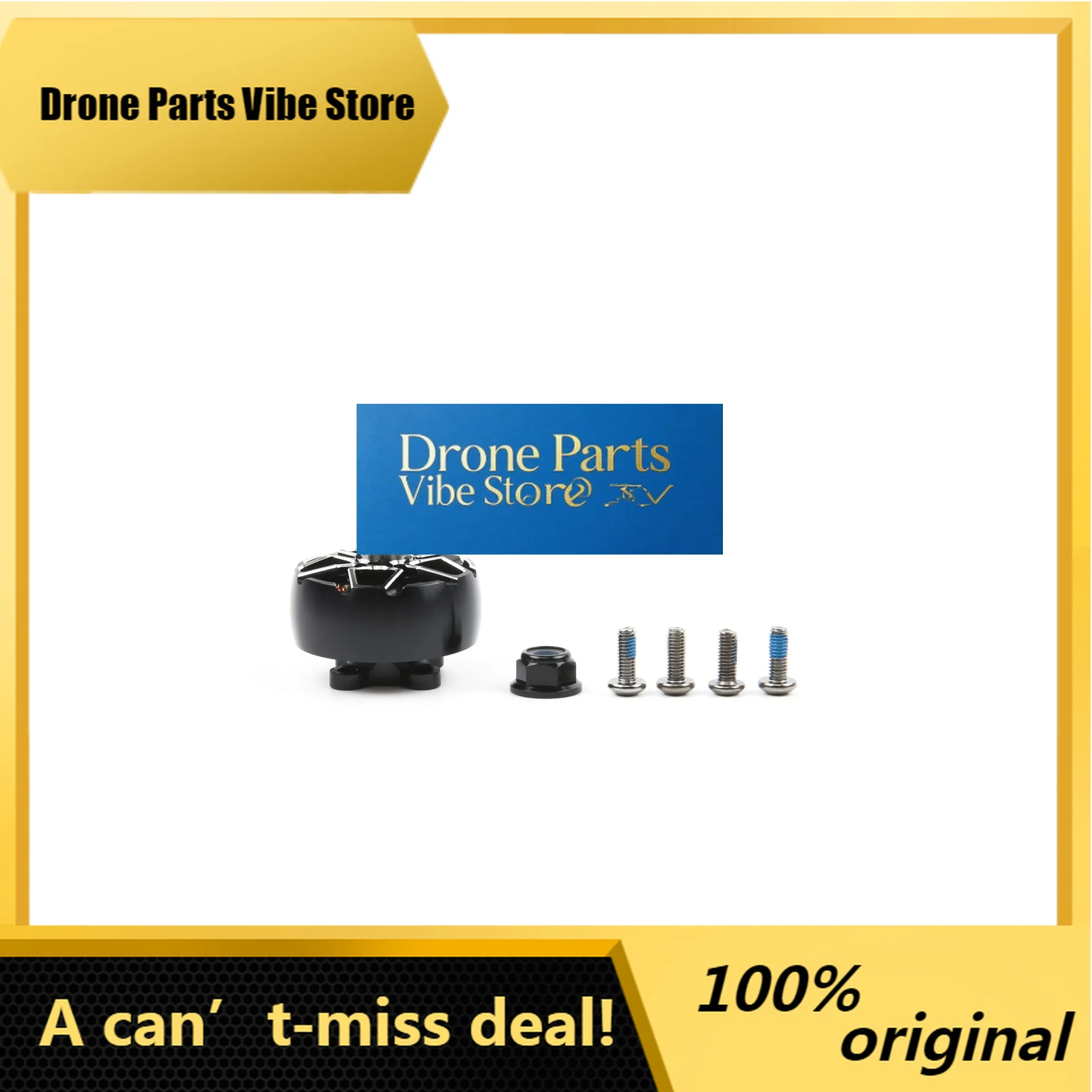 DronePiFlight XING2 2207 1750 2750KV FPV Racing Drone Motor 16 M3 Black For RC Quadcopter