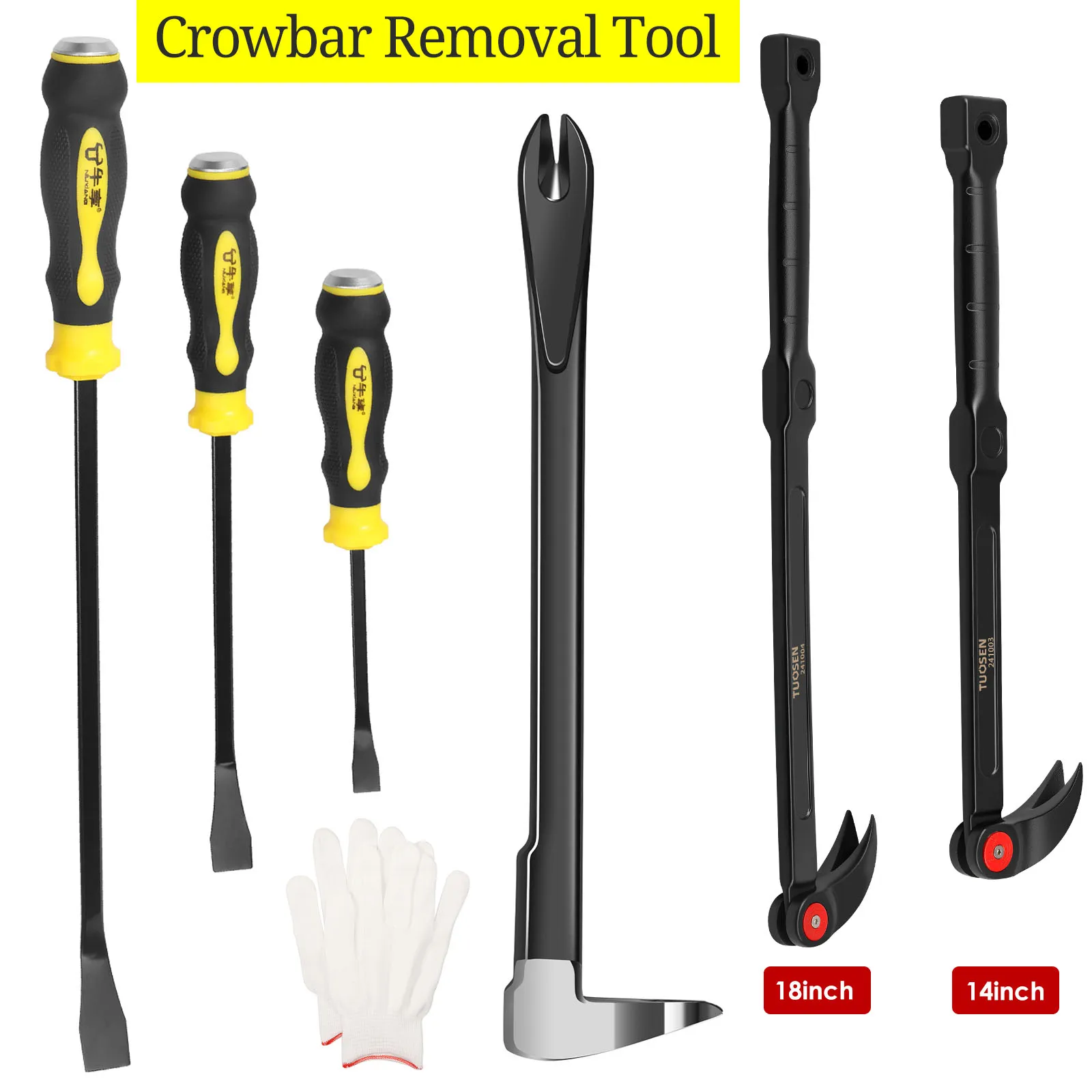 

Многофункциональный лом, инструмент, монтировка, 8 "12" 18 дюймов, угловой наконечник, сверхмощный лом, съемник гвоздей для мотоциклетных шин, ручные инструменты для ремонта