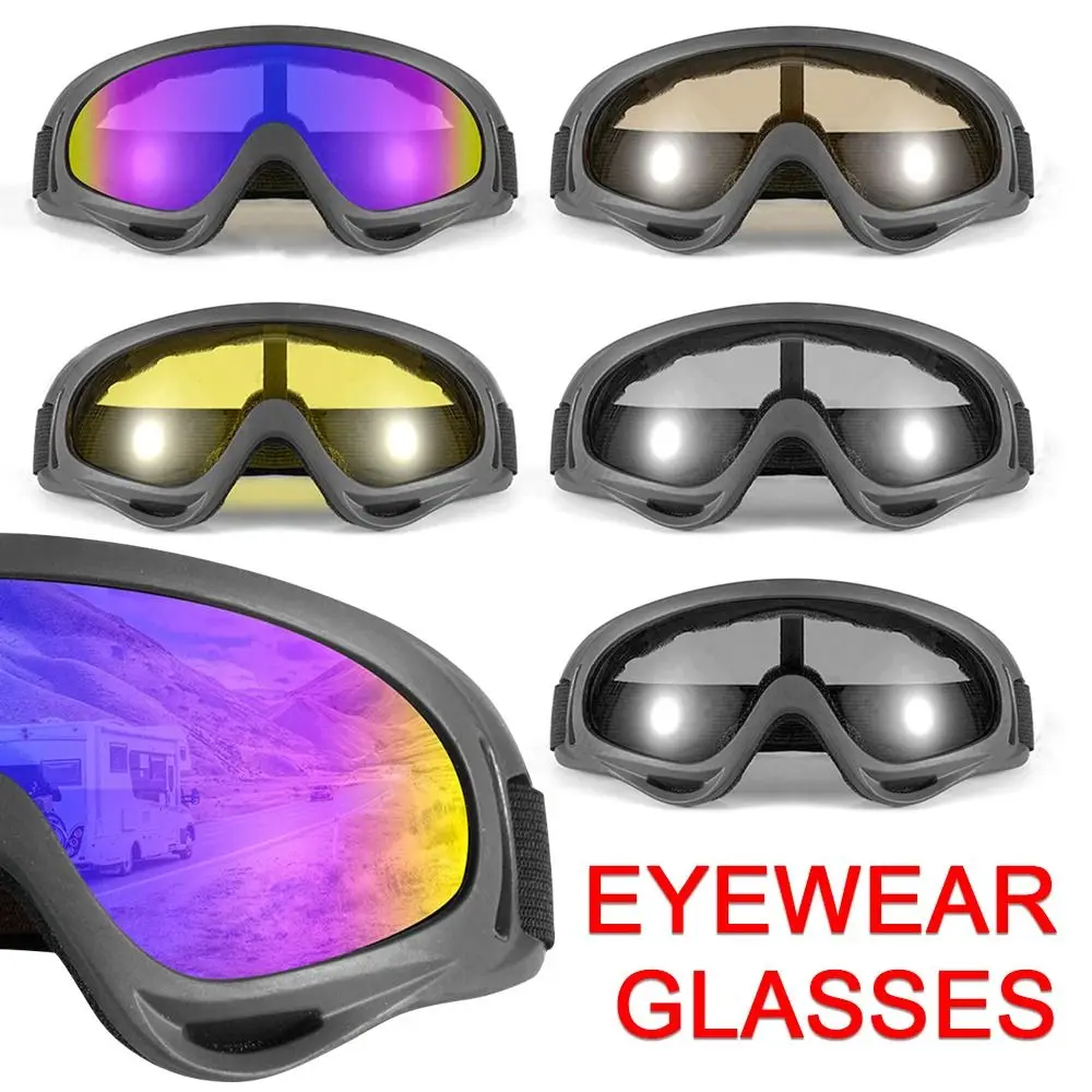 New Dustproof Winter Windproof Lens Frame Moto Cycling Snowboard Eyewear Glasses Ski Goggles