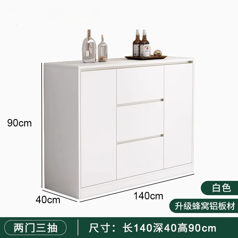 

Honeycomb aluminum dining side cabinet multi-functional modern simple living room integrated aluminum alloy tea