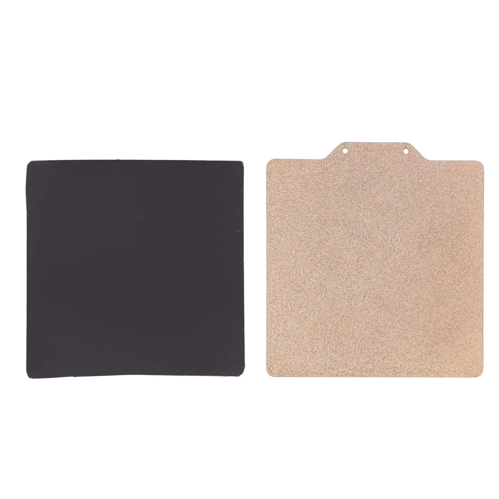Flexible Spring Steel Plate Double Sided PEI Powder Magnetic Plate 3D Printer Build Plate 125x125MM