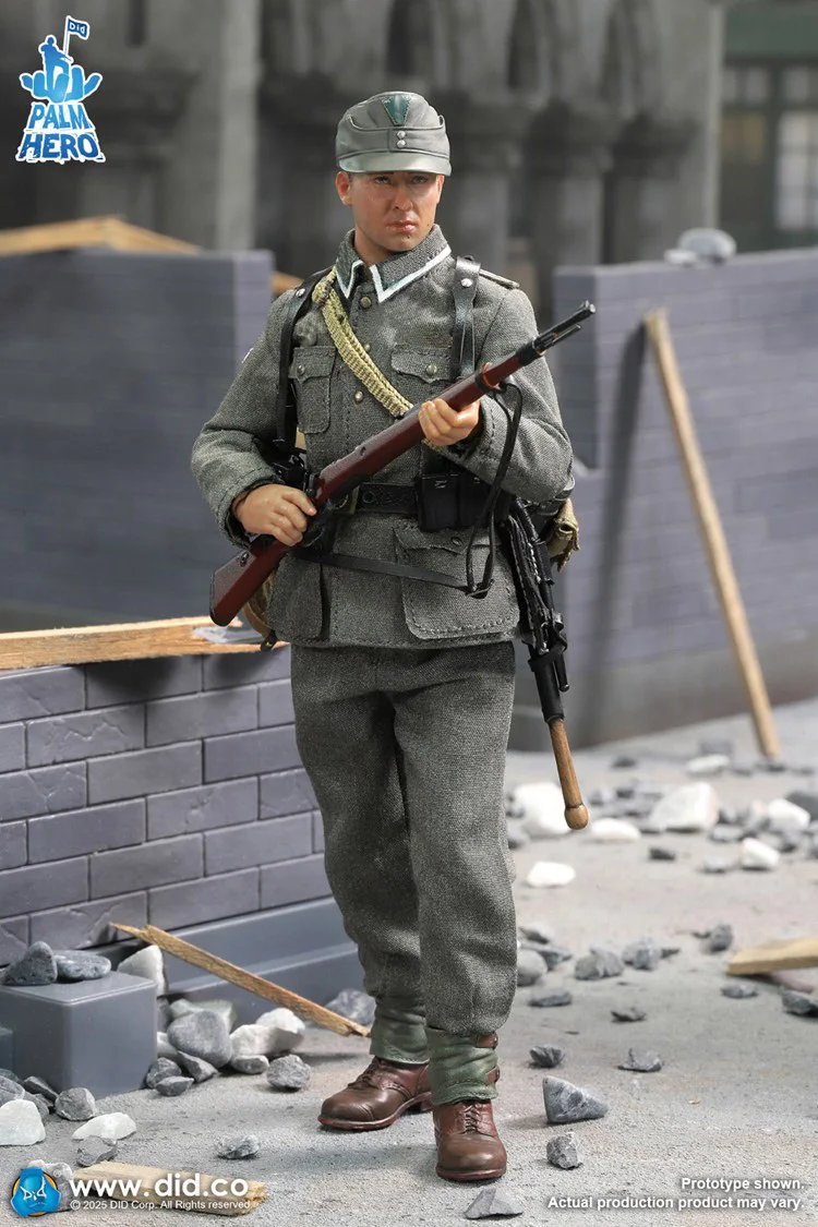 DID XD80029 1/12 ذكر الجندي ألمانيا قوة الدفاع المشاة جونيور Corporal مجموعة كاملة صغيرة 6in نموذج لجسم