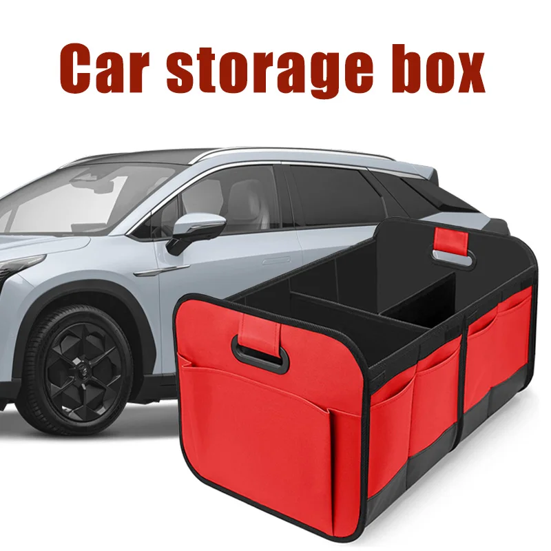 

Foldable Car Storage Box Outdoor Waterproof Large Capacity Storage Bag Multifunctional Oxford Cloth Material Car Trunk Tool Box