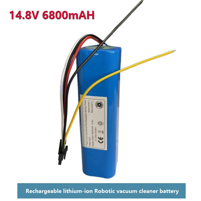 14.8 فولت 6800mAh 18650 m26 4s2p بطارية ليثيوم أيون برو M9 برو M8 برو M7 R1 قابلة للشحن ليثيوم أيون روبوت مكنسة كهربائية