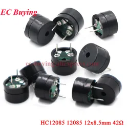 1Pc-50Pcs HC12085 12085 Passive Buzzer AC 12MMx8.5MM 42R Resistance 3V 5V 9V 12V Mini Piezo Buzzers For Arduino Diy Electronic