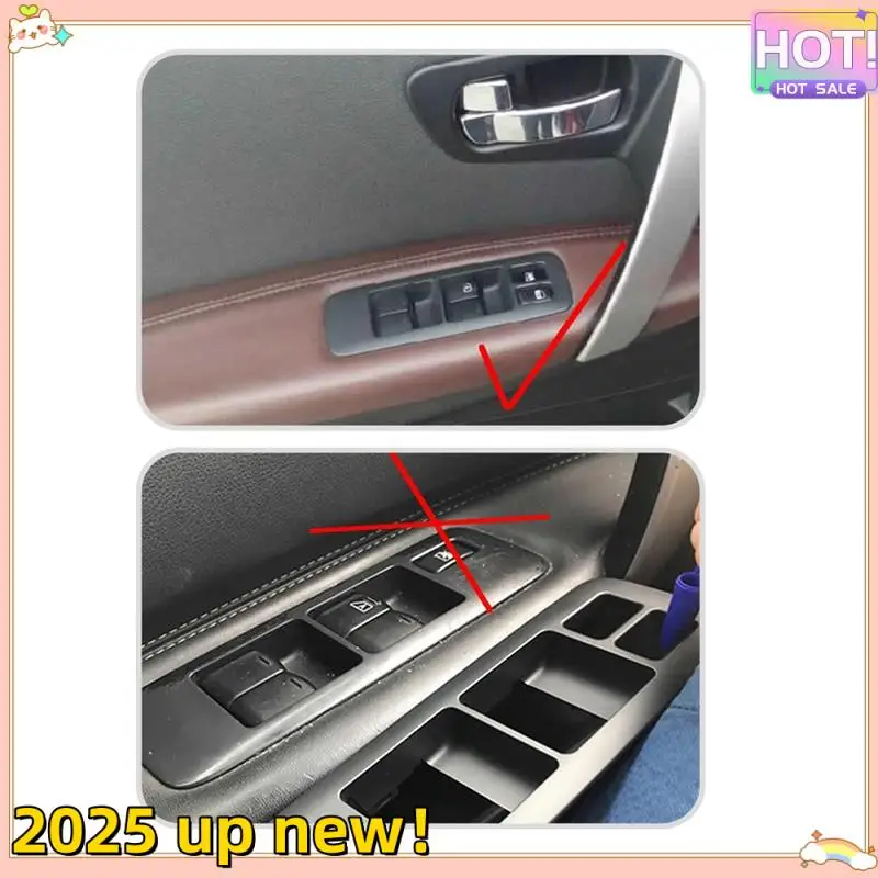Superior Quality-Front Left Electric Window Lifter Switch Button Trim Panel Cover Accessory For Nissan Qashqai J10 2008-2015 809