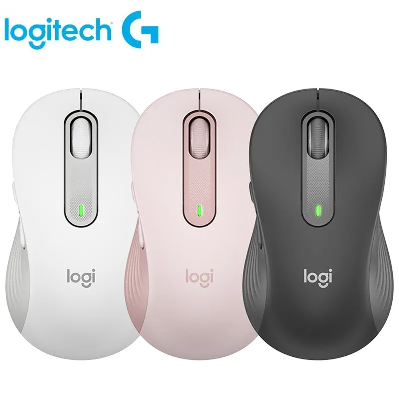 

Беспроводная Bluetooth-мышь Logitech M650/M650L, бесшумная офисная мышь для ноутбука для ПК/Mac/мышь с несколькими устройствами для правой руки