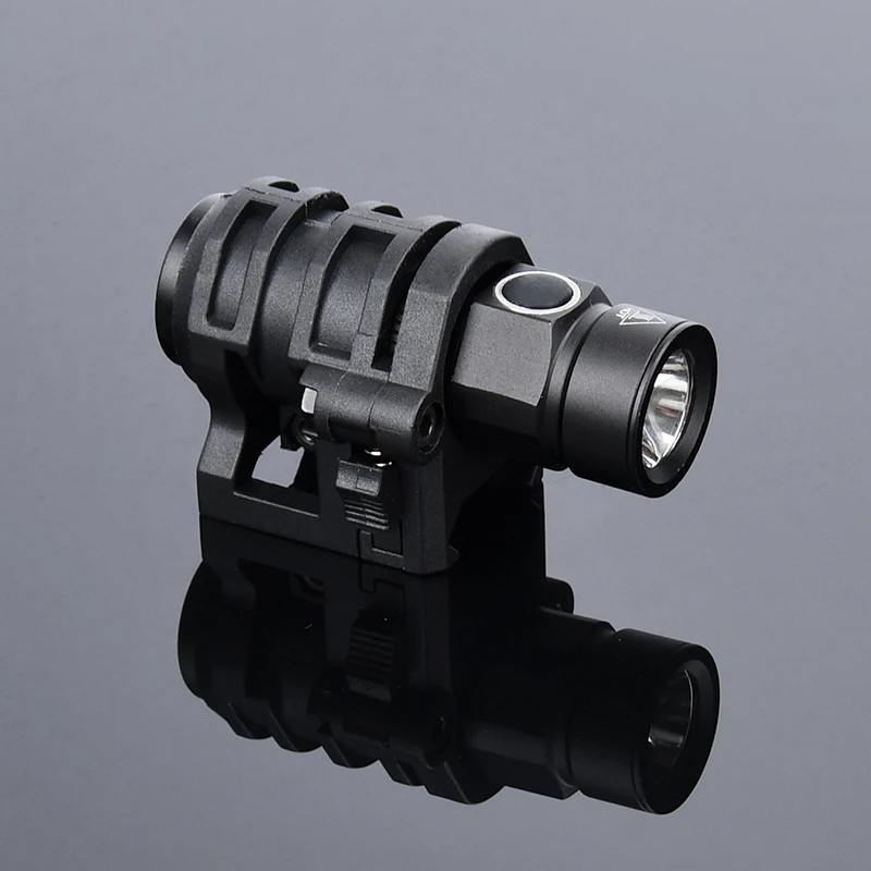 WADmersible-Lampe de poche pour casque Dulhelmet, lumière stroboscopique rapide, n\'aime, lampe de sécurité de survie, mini lampe d\'arme, budgétaire