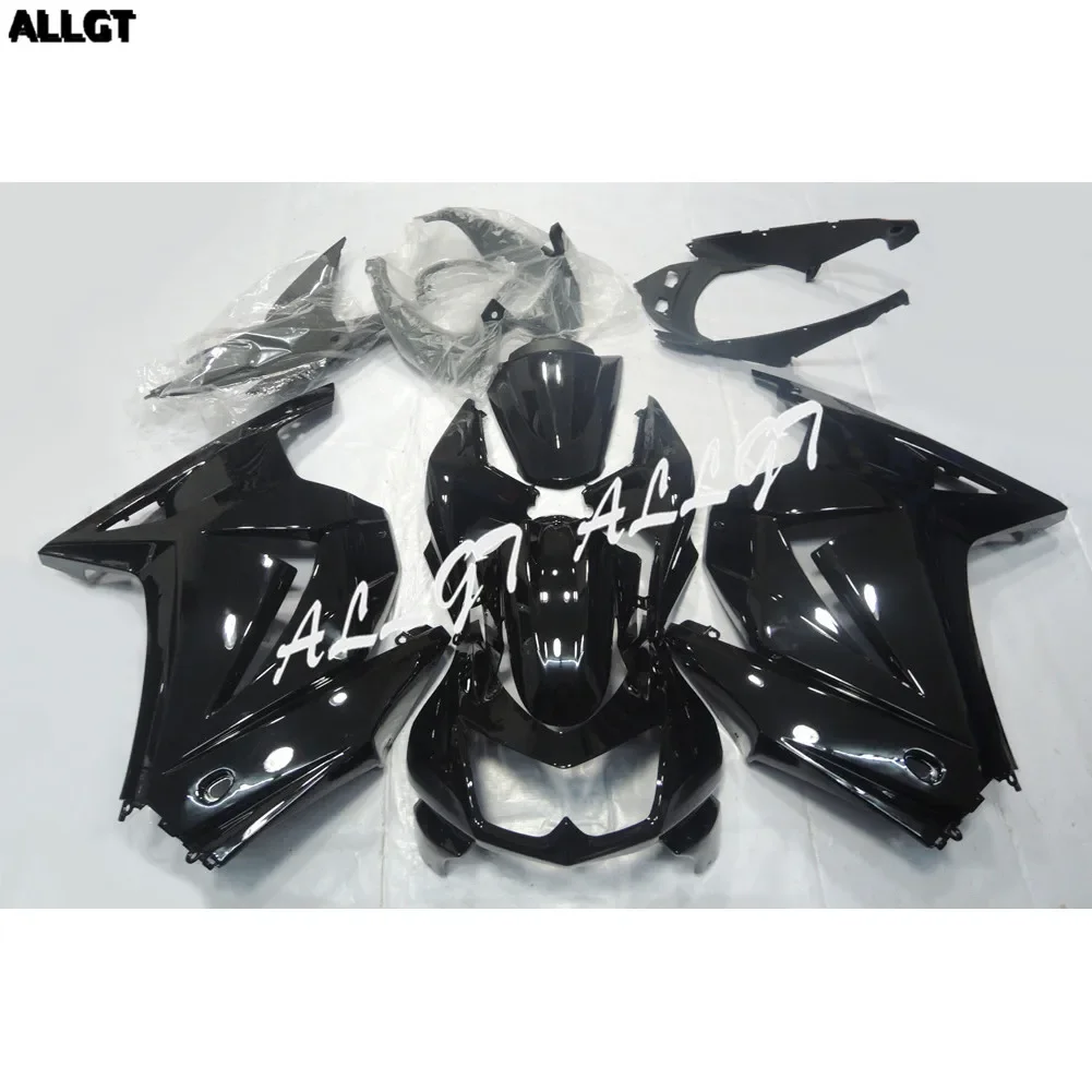 

Motorcycle Molded ABS Glossy Black Fairing Kit BodyWork for KAWASAKI NINJA 250R 2008 - 2012