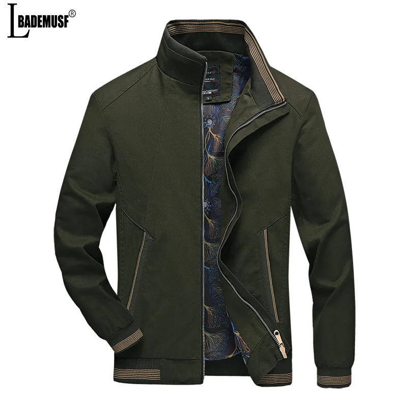 

2022 Autumn Warm Windproof Stand Collar Jacket Men Casual Solid Fashion Vintage Warm Coat Men High Quality Winter Jacket Men 4XL