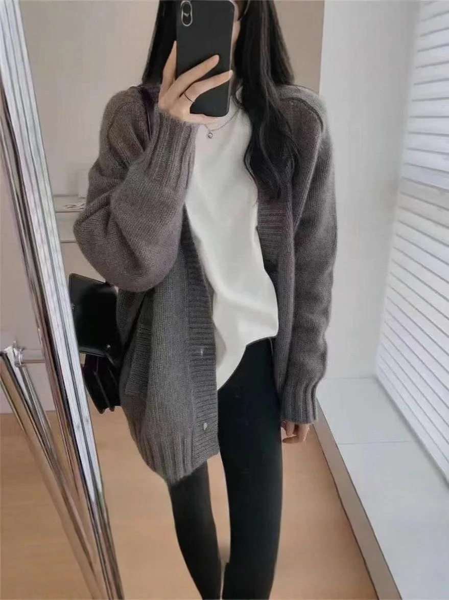 

Женские удлиненные кардиганы на весну с принтом, вязаные крючком, с капюшоном, повседневные, шикарные, асимметричные, на шнурке, с V-образным вырезом, на пуговицах, для повседневной носки