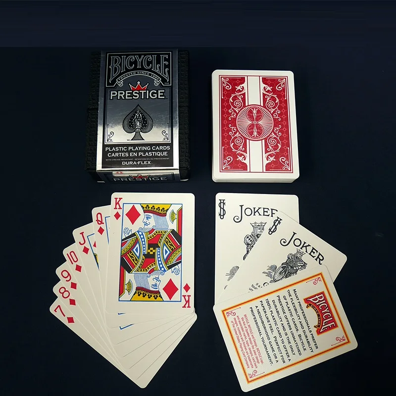 Bicycle Prestige Deck Plastic Dura Flex Playing Cards Poker Size Card Games Hobby & Collectibles